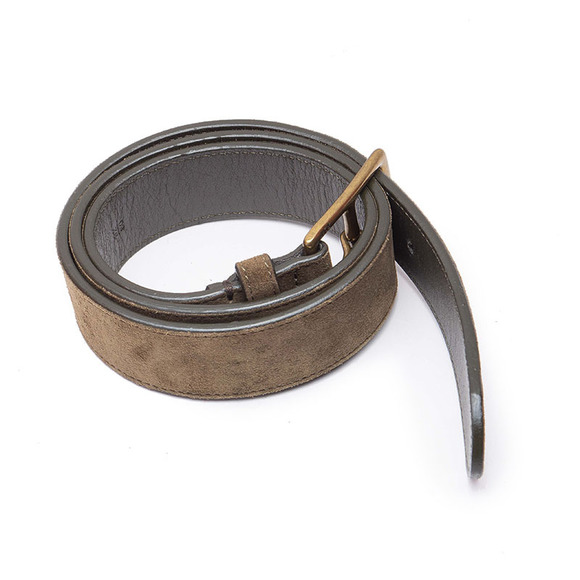 Ralph Lauren Belt Men size 80 Dark Olive Green